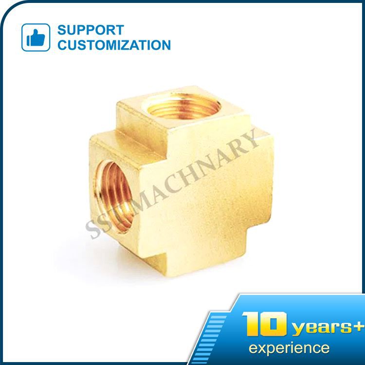 Четырехсторонний латунный крест