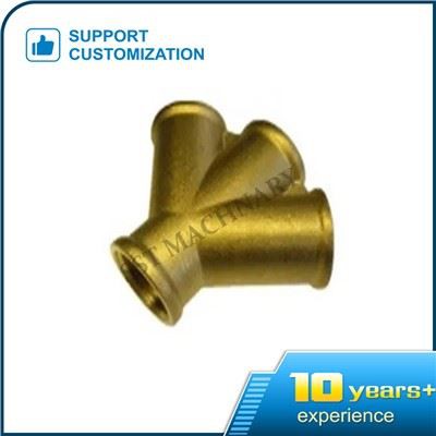 W-образный латунный соединитель